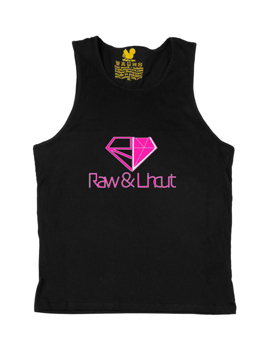 Raw and Uncut Pink Tank Top