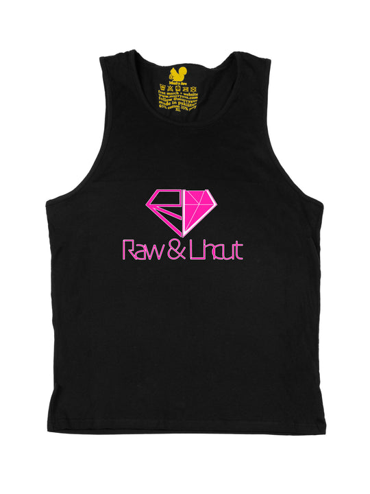 Raw and Uncut Pink Tank Top