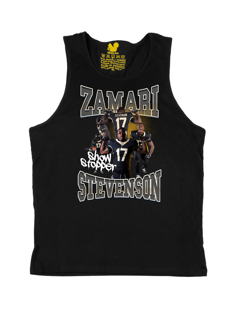 Zamari Stevenson Collage Bulk Tank Top
