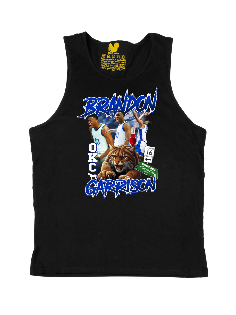 Brandon Garrison Collage Tank Top