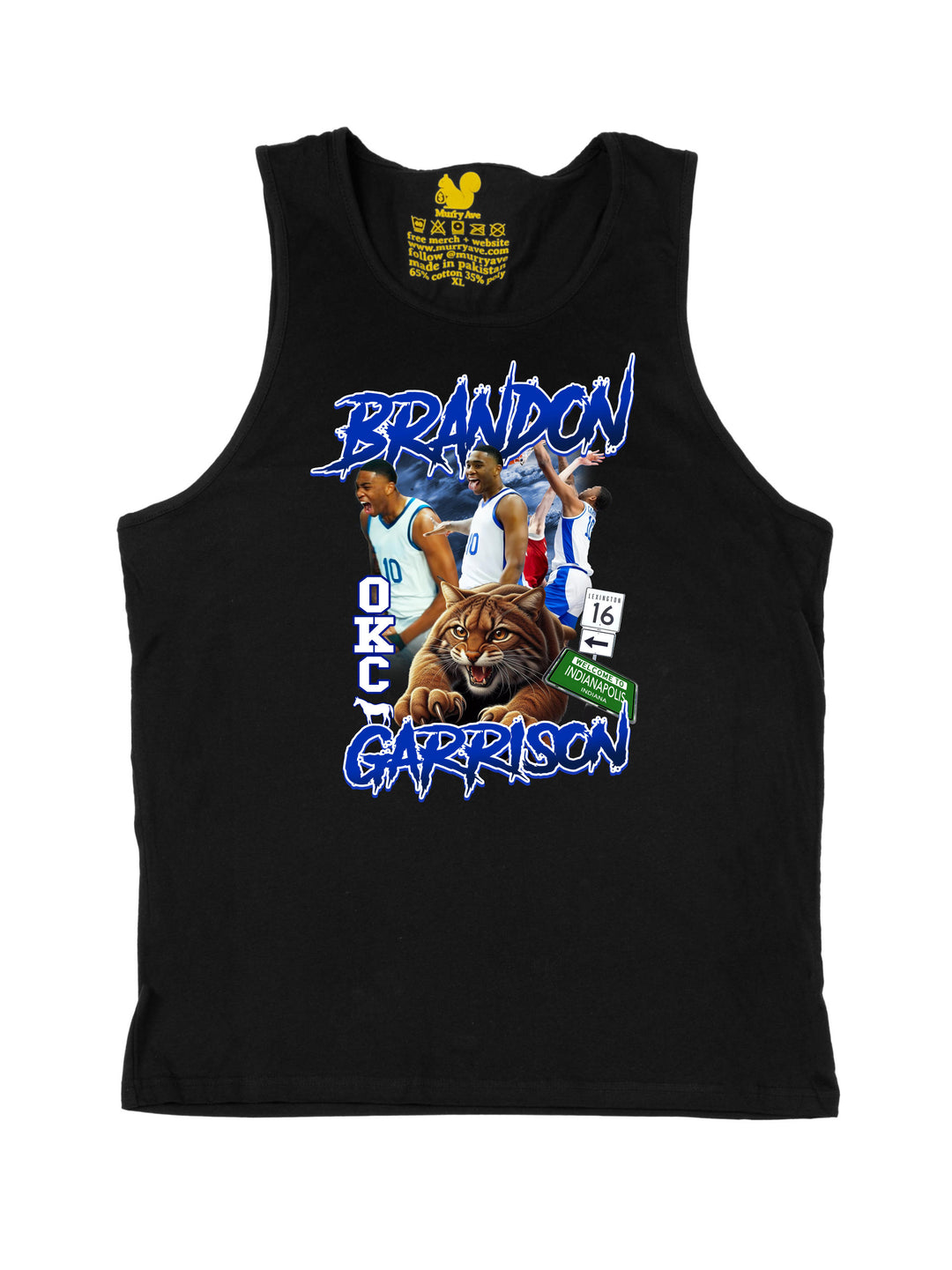 Brandon Garrison Collage Tank Top