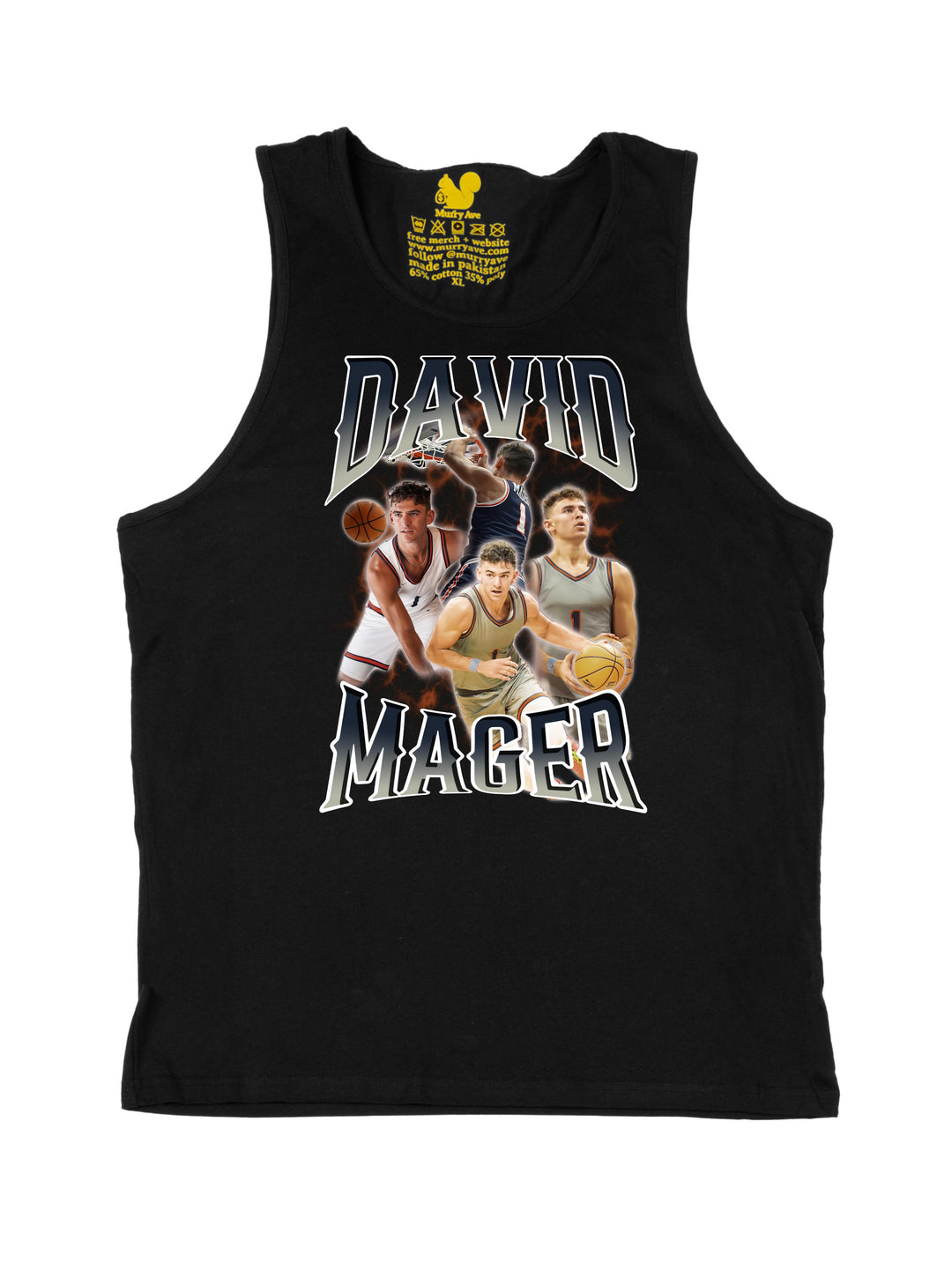 David Mager Collage Tank Top