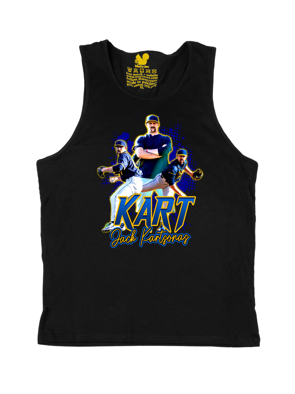 Jack Kartsonas Initials Tank Top