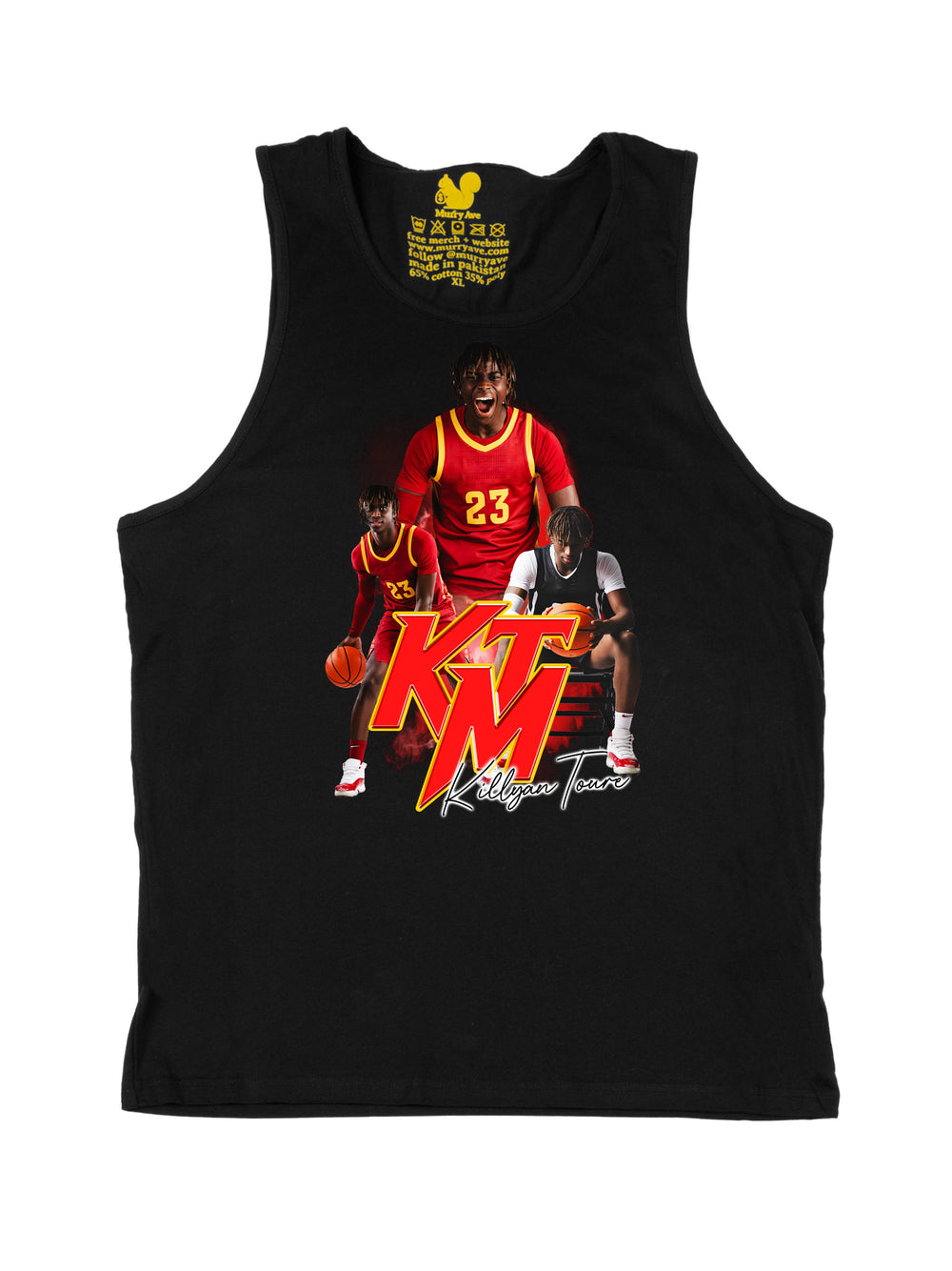 Killyan Toure Initials Tank Top