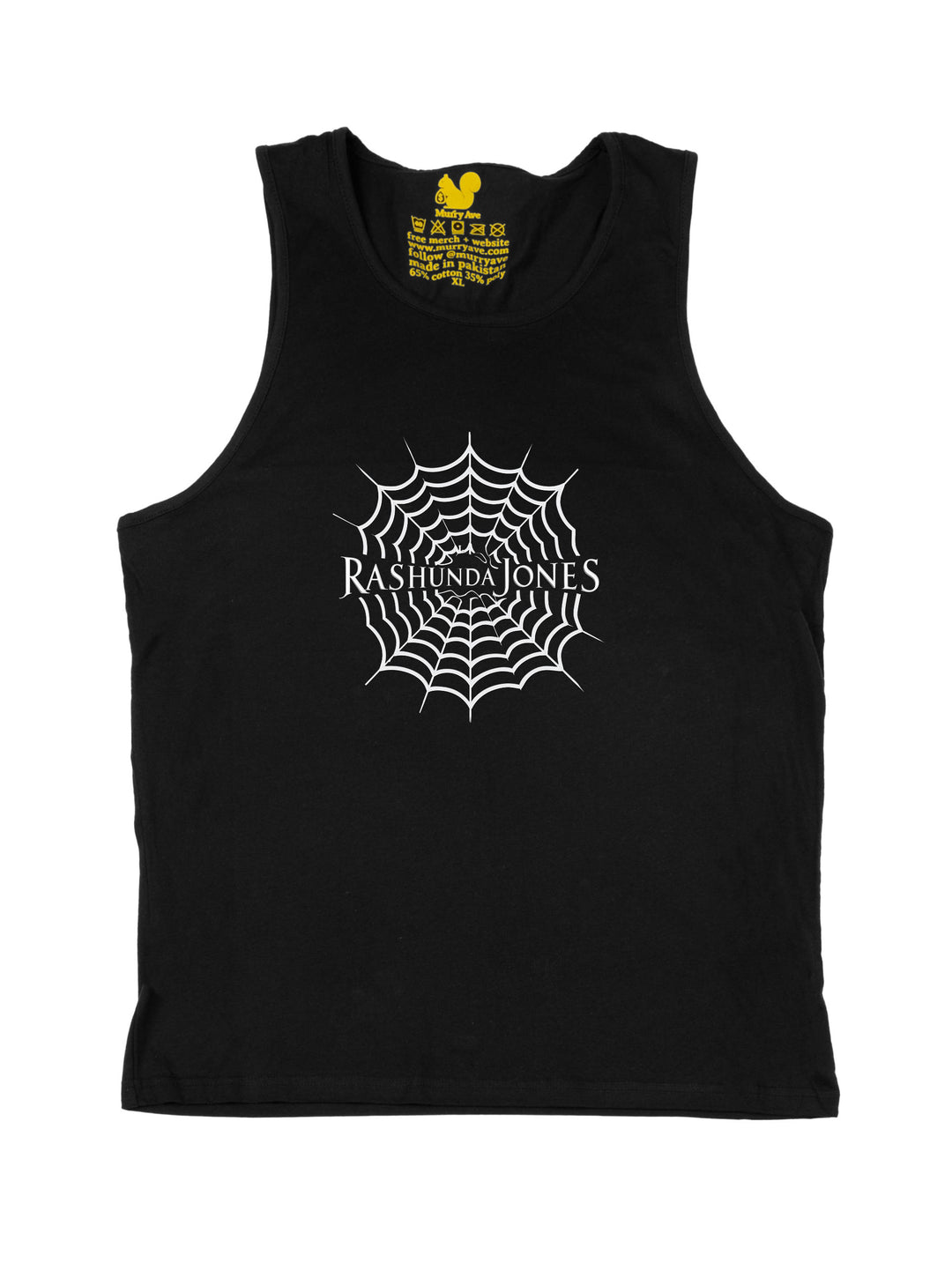 Rashunda Jones Spider Light Tank Top