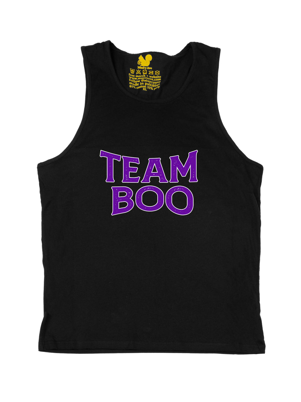 Team Boo Text Logo Tank Top