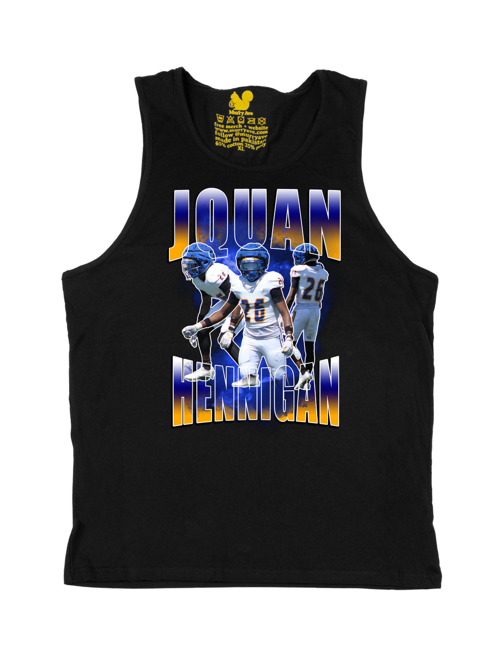 JQuan Hennigan Collage Tank Top