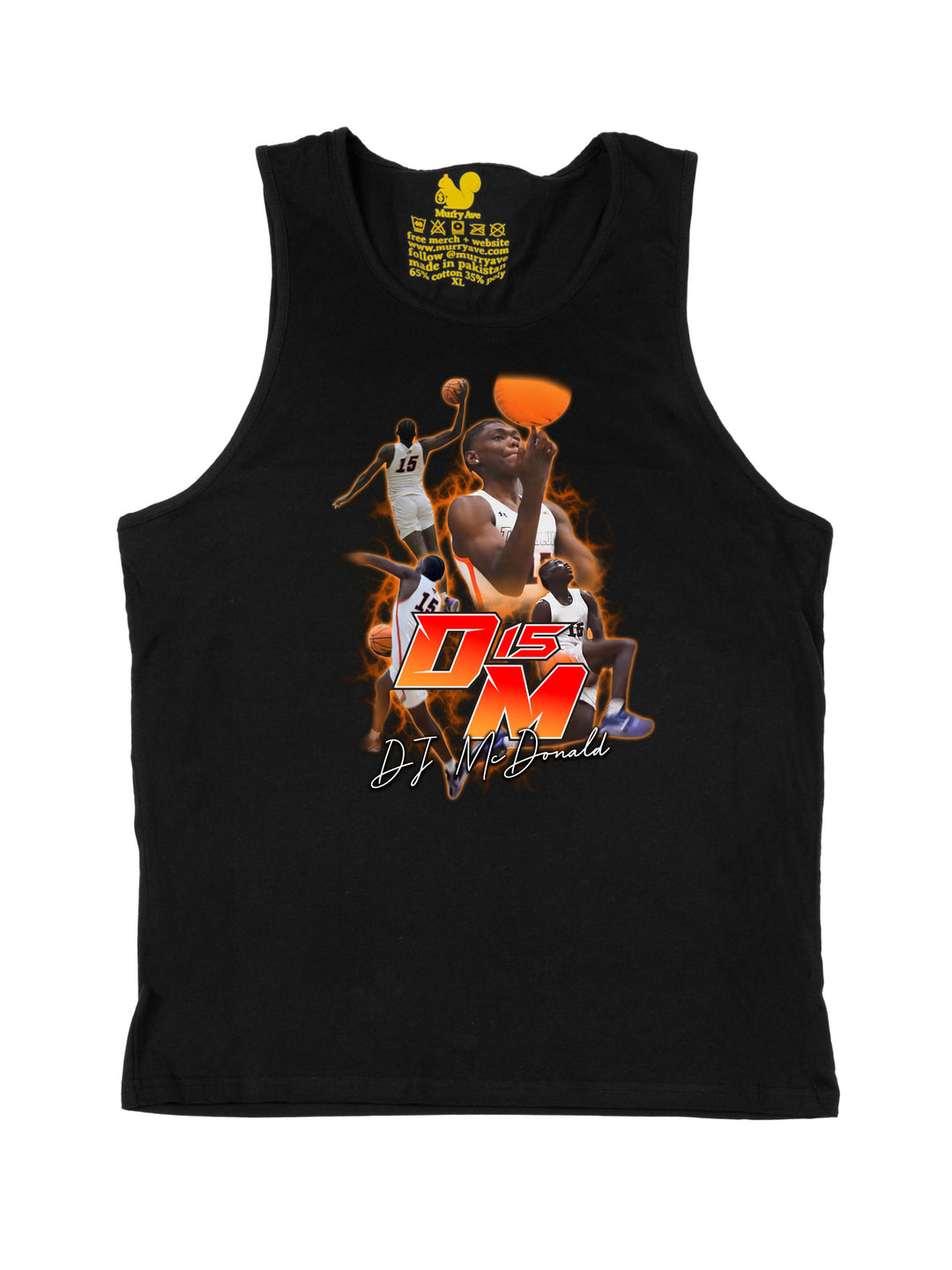 DJ McDonald Collage Tank Top