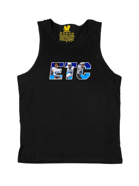 Elijah Carney Initials  Tank Top