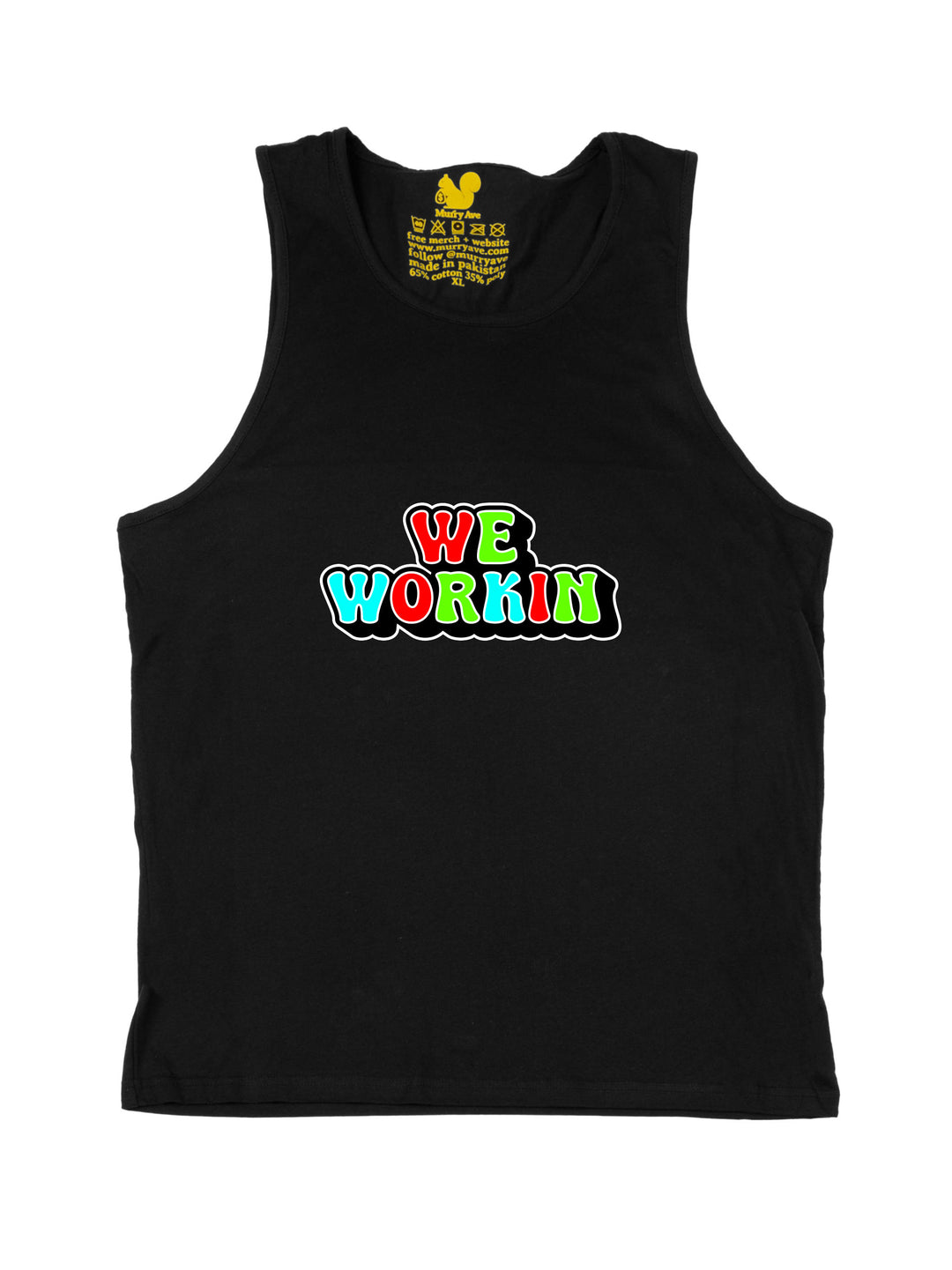 We Workin Logo Tank Top