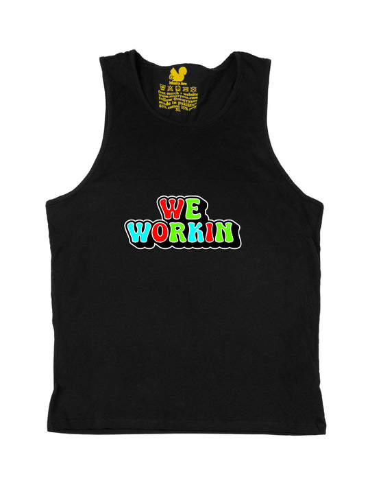We Workin Logo Tank Top