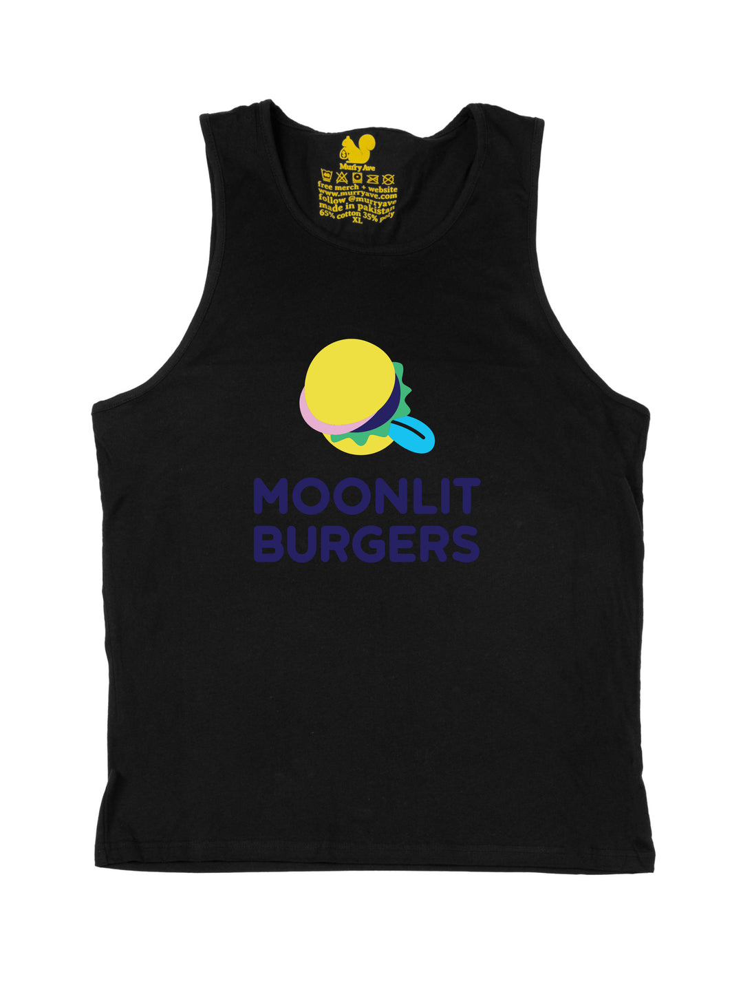 Moonlit Burgers Tank Top