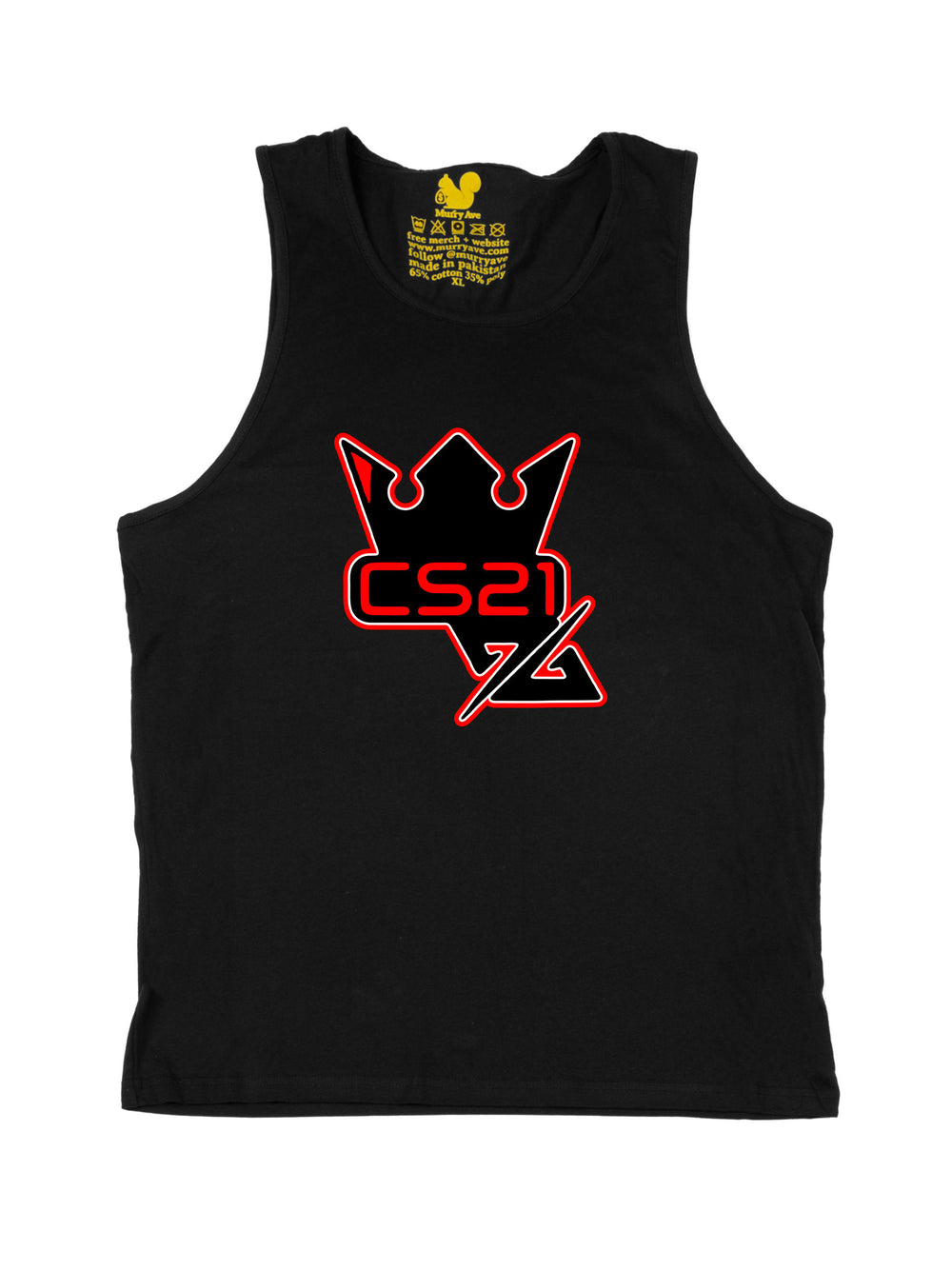 Connor Swider Logo Black Tank Top