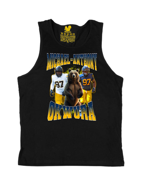 Michael Anthony Okwura Collage Tank Top