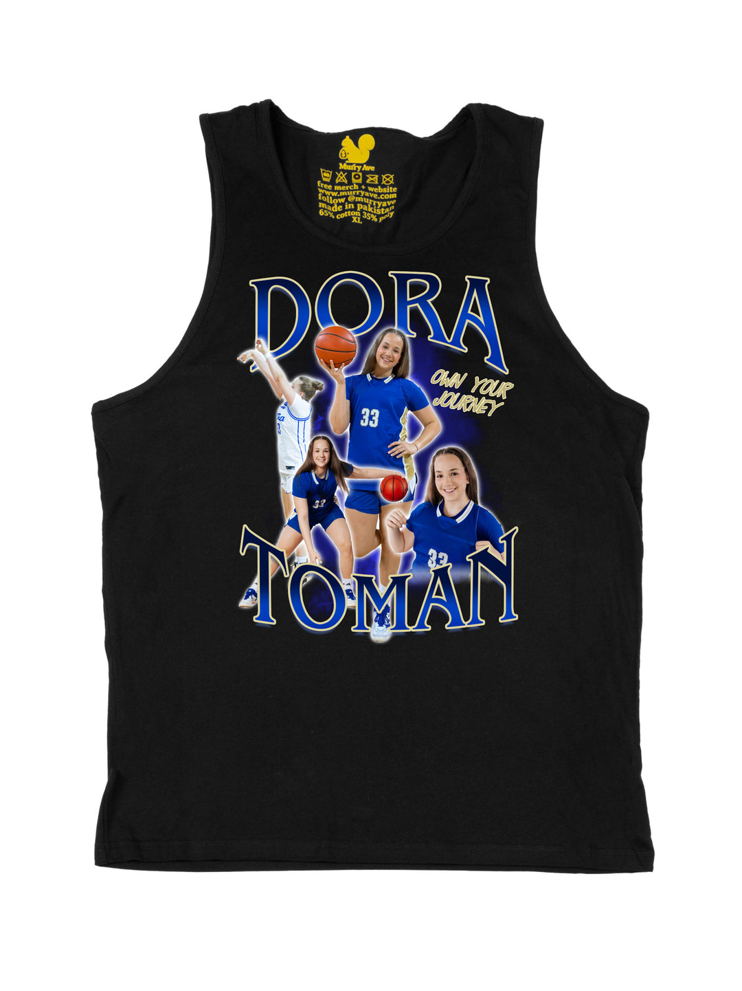 Dora Toman Collage Tank Top