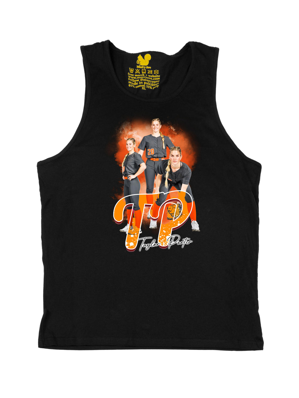 Taylor Porter Initials Tank Top