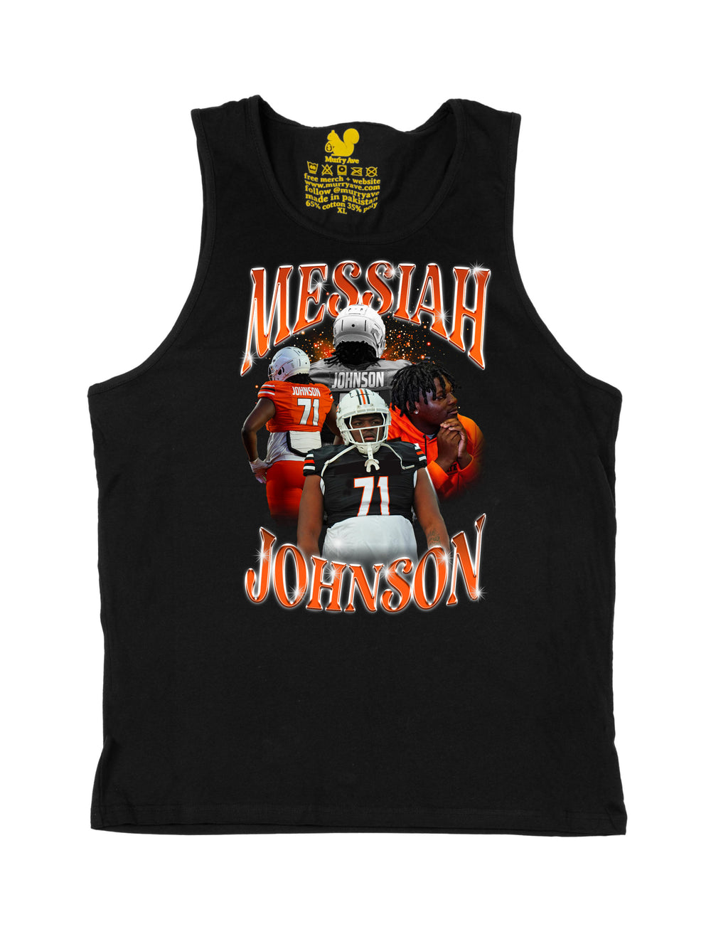 Messiah Johnson Collage Tank Top