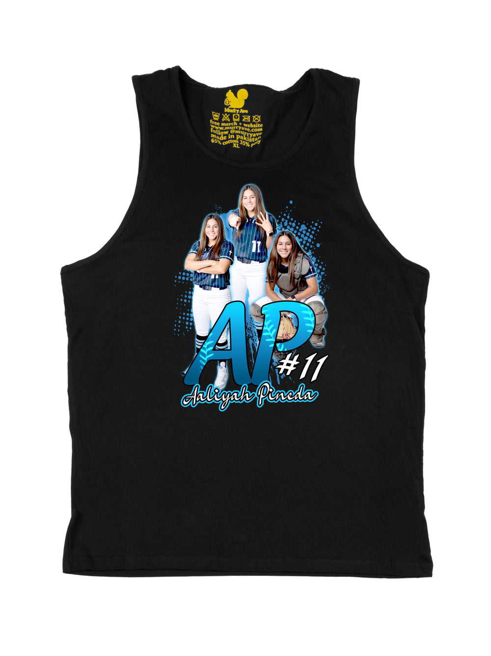 Aaliyah Pineda Initials Tank Top