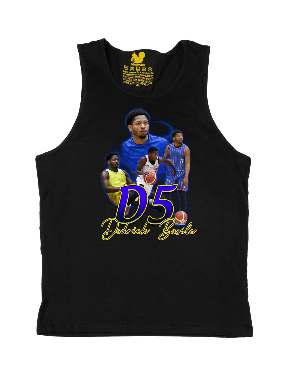 Dedrick Basile Collage Tank Top