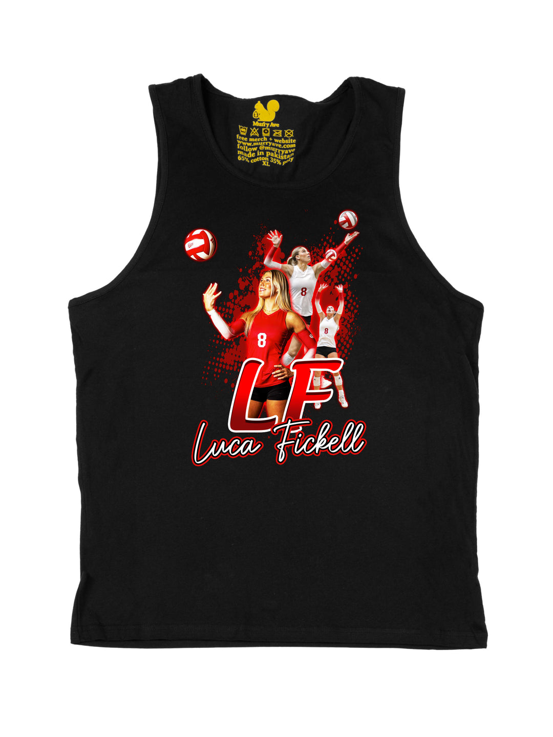 Luca Fickell Initials Tank Top