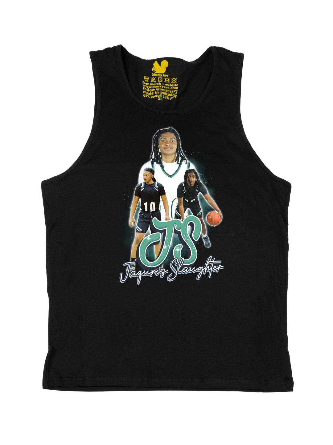 Jaquris Slaughter Initials Tank Top