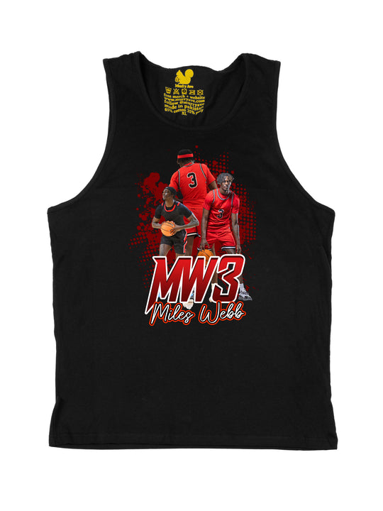 Miles Webb Initials Tank Top