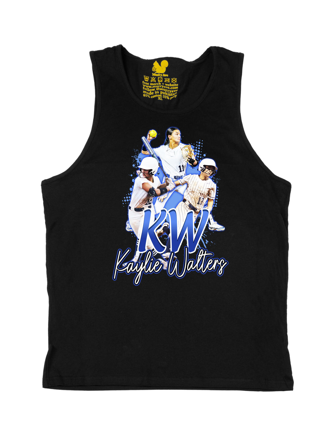 Kaylie Walters Initials Tank Top