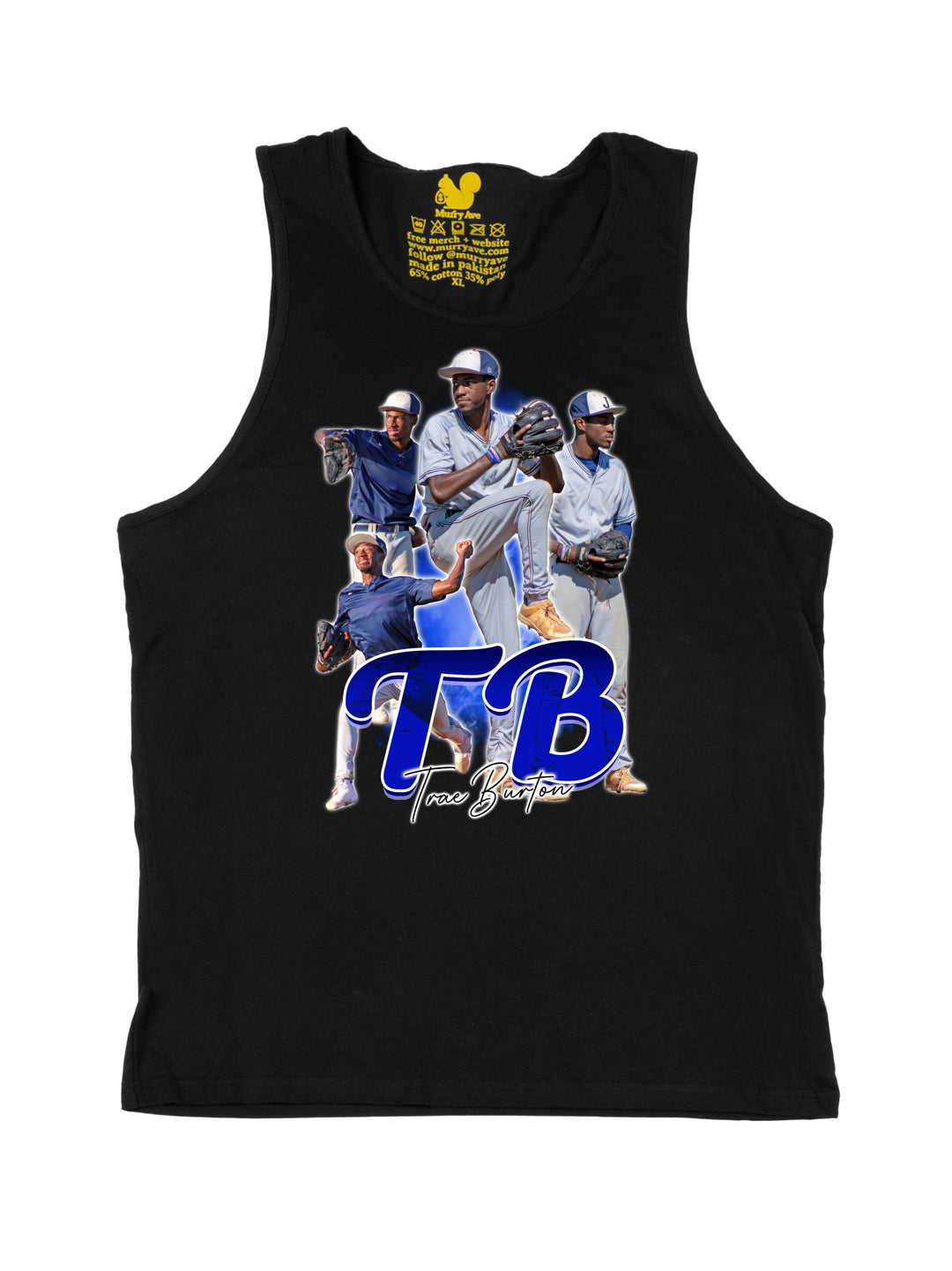 Trae Burton Collage Tank Top