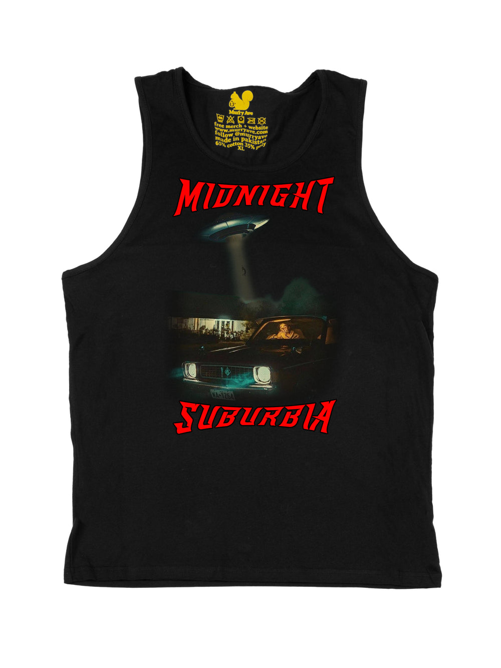 Midnight Suburbia Art C Tank Top