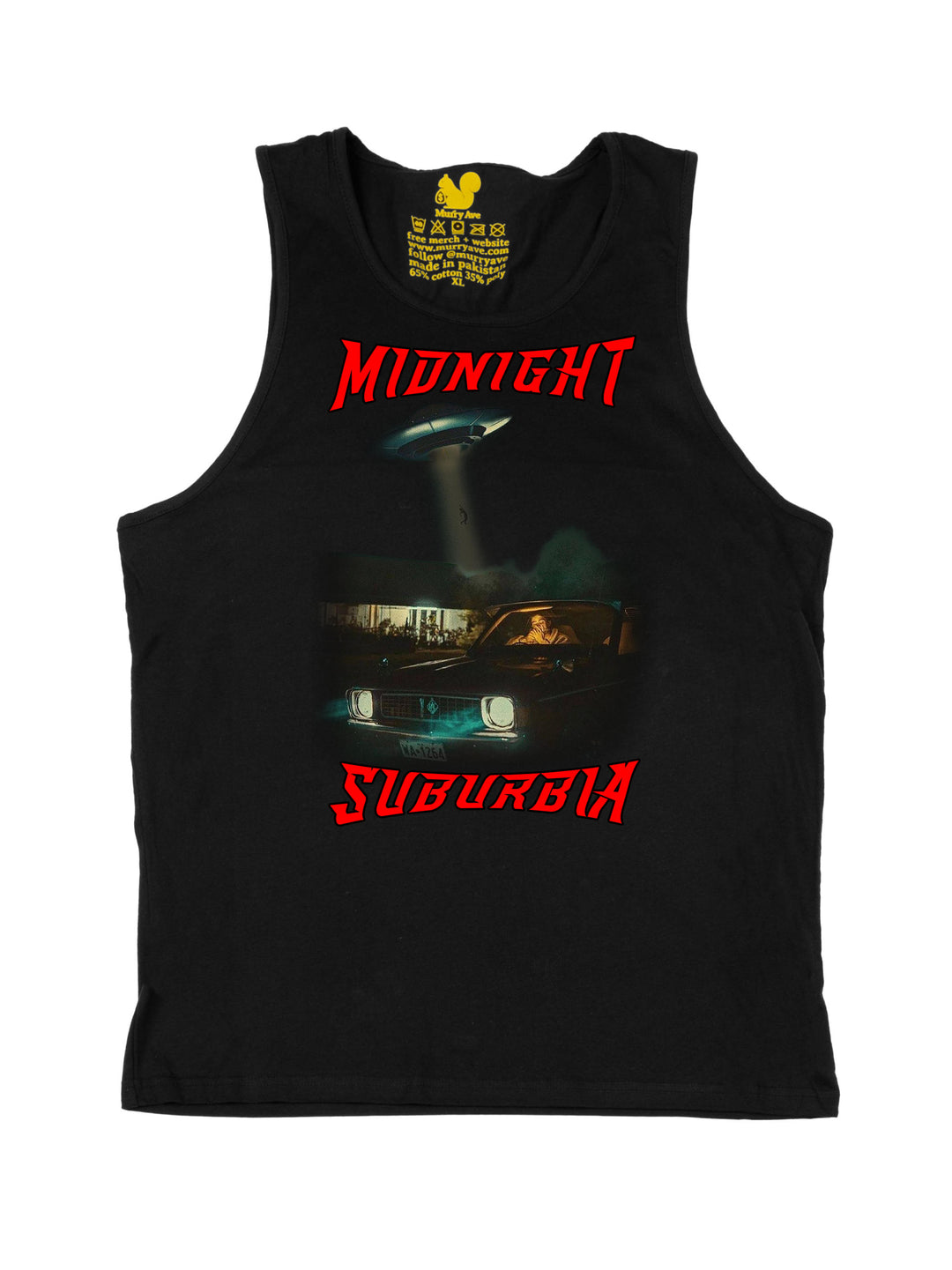 Midnight Suburbia Art C Tank Top