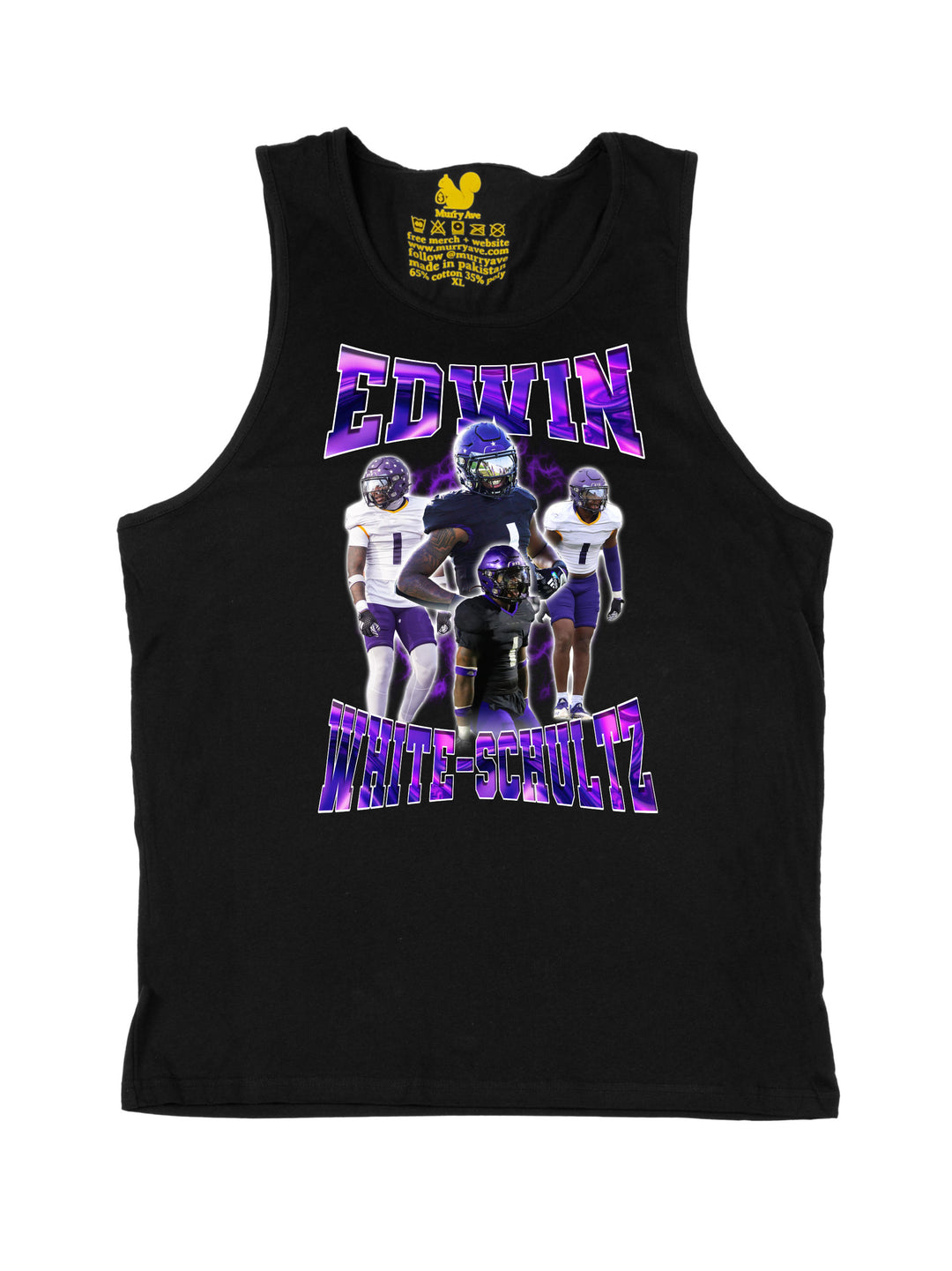 Edwin White Schultz Collage Tank Top