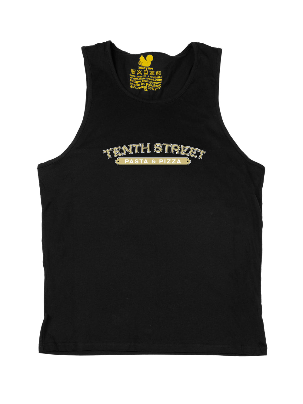 Tenth Street Pasta and Pizza Logo Tank Top
