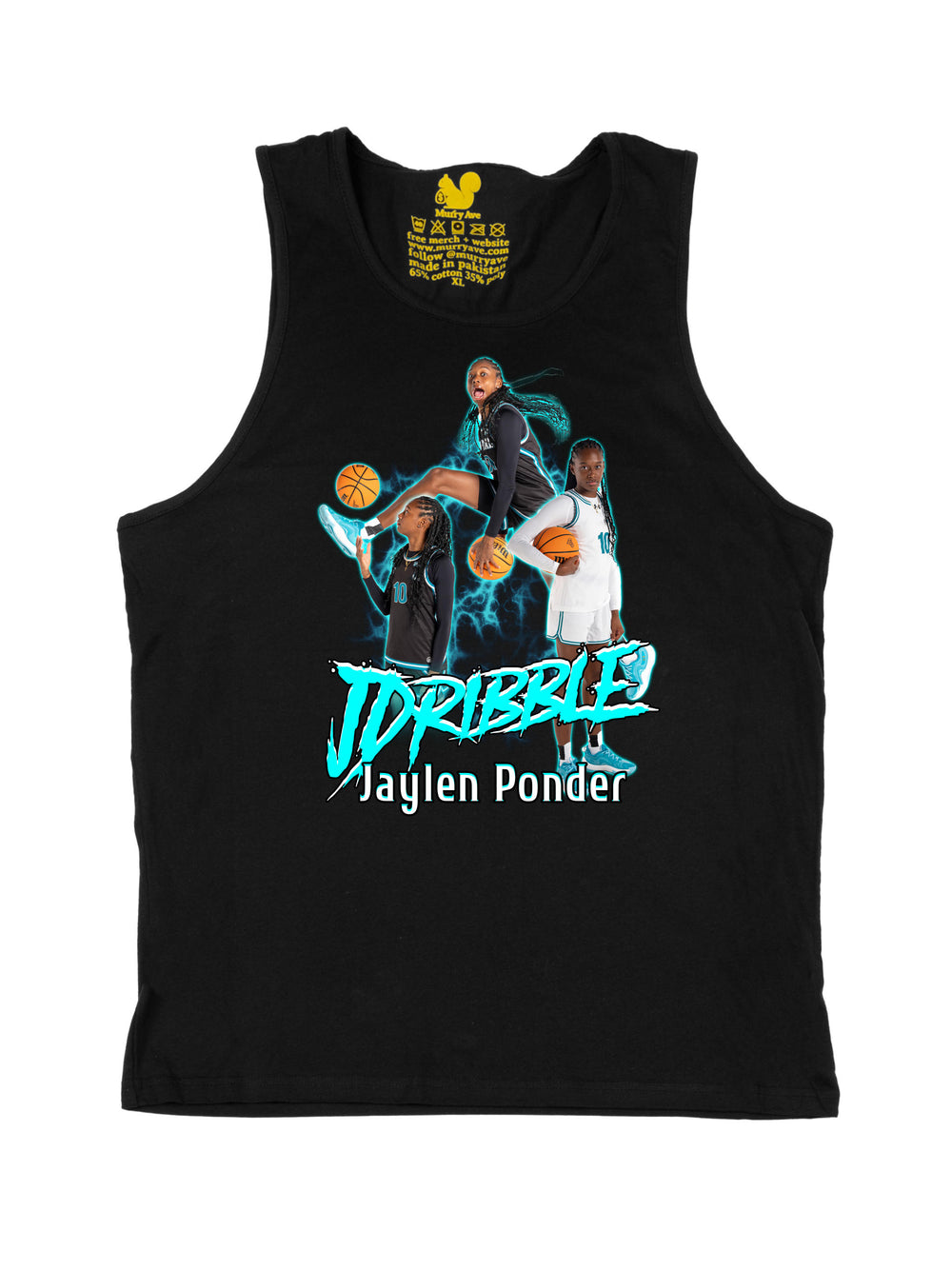 Jaylen Ponder Collage Tank Top