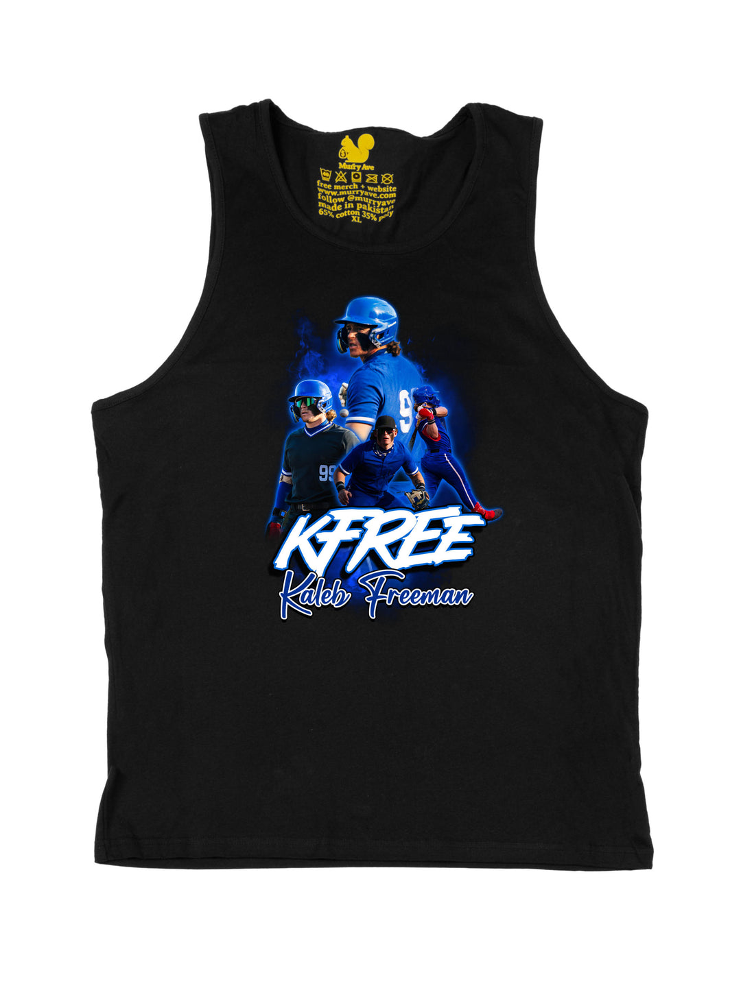 Kaleb Freeman Initials Tank Top