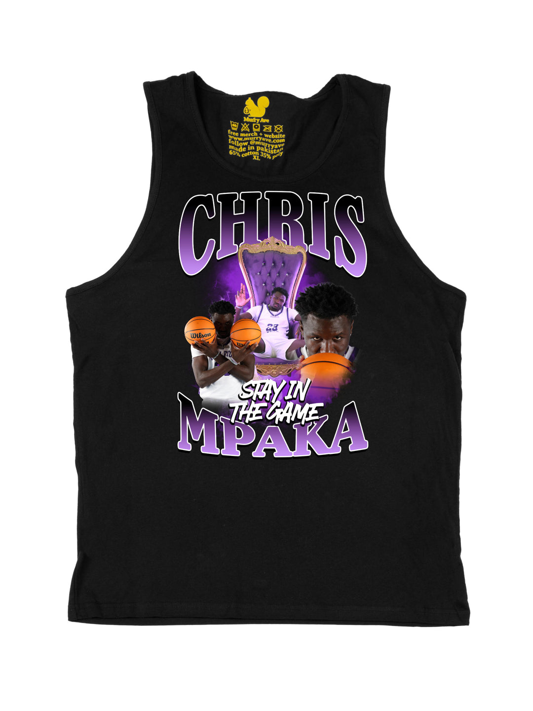 Chris Mpaka Collage Tank Top