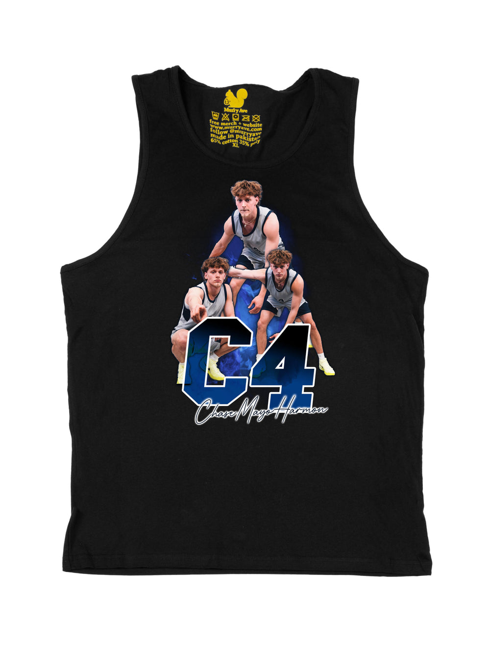 Chase Mayo Harmon Initials Tank Top