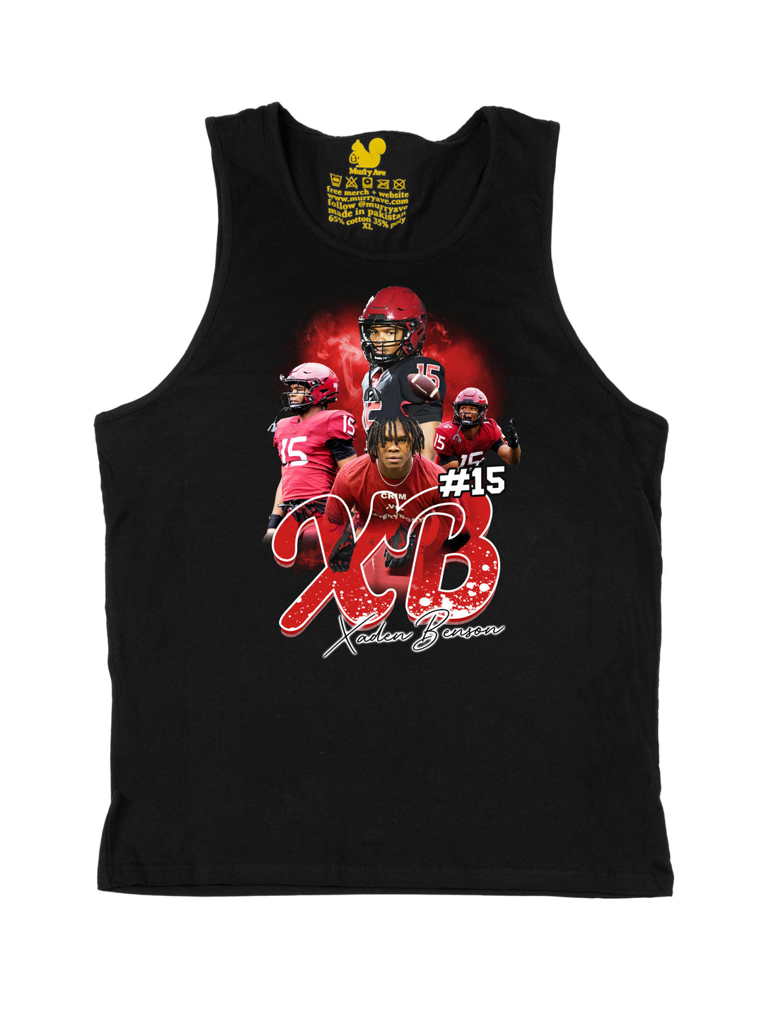 Xaden Benson Initials Tank Top