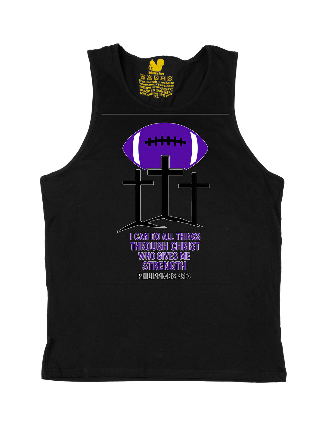 Football Cross Tank Top