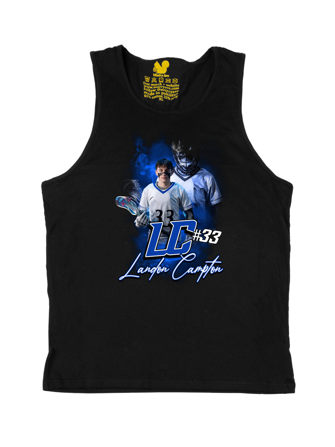 Landon Campton Initials Tank Top