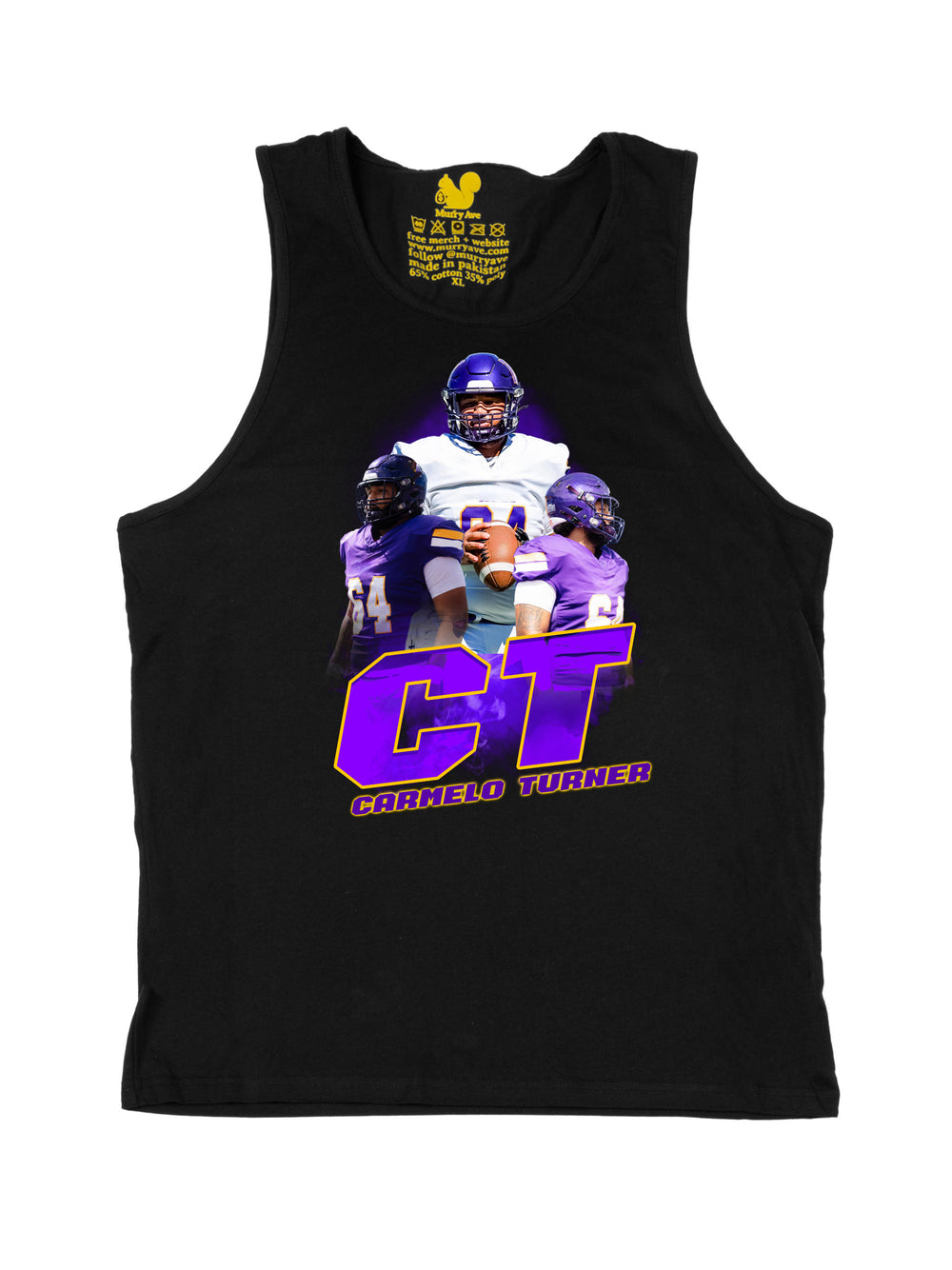 Carmelo Turner Initials Tank Top