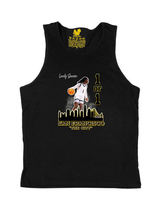 Lovely  Sonnier Collage Tank Top