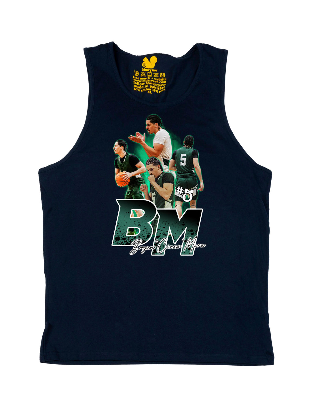 Bryan Mora Initials Tank Top