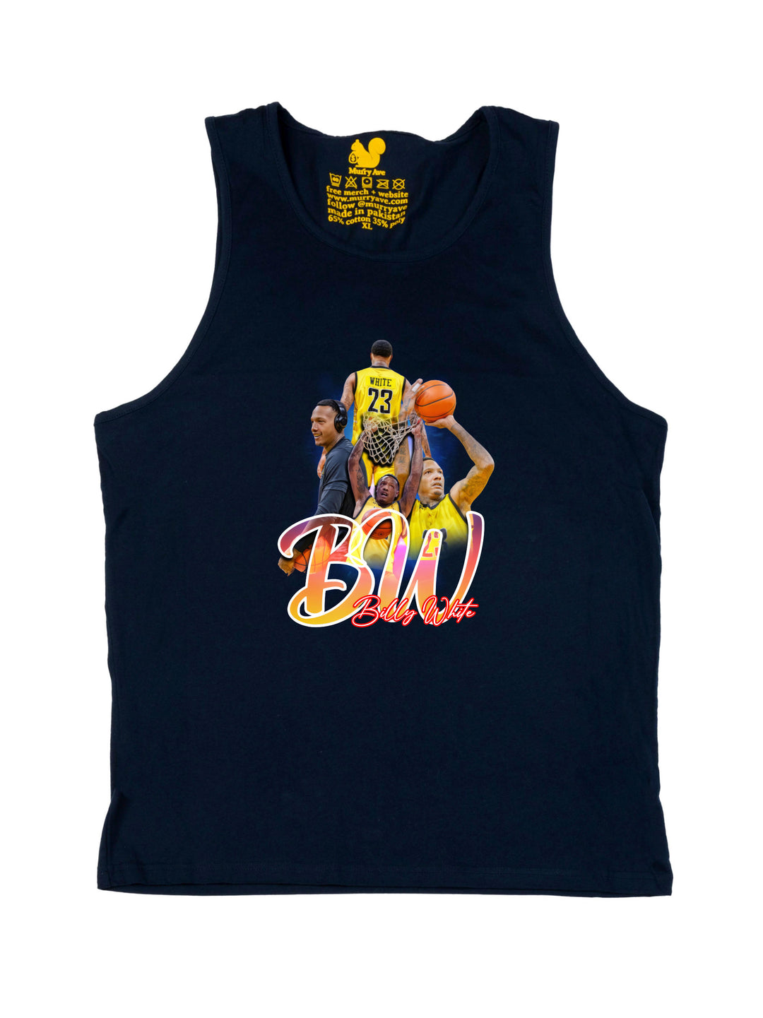 Billy White Tank Top