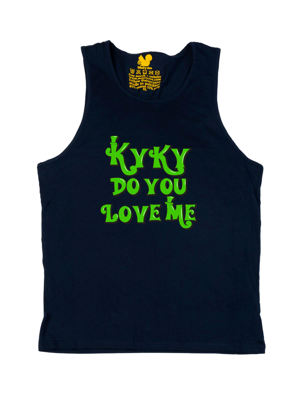 kyky do you love me green Tank Top