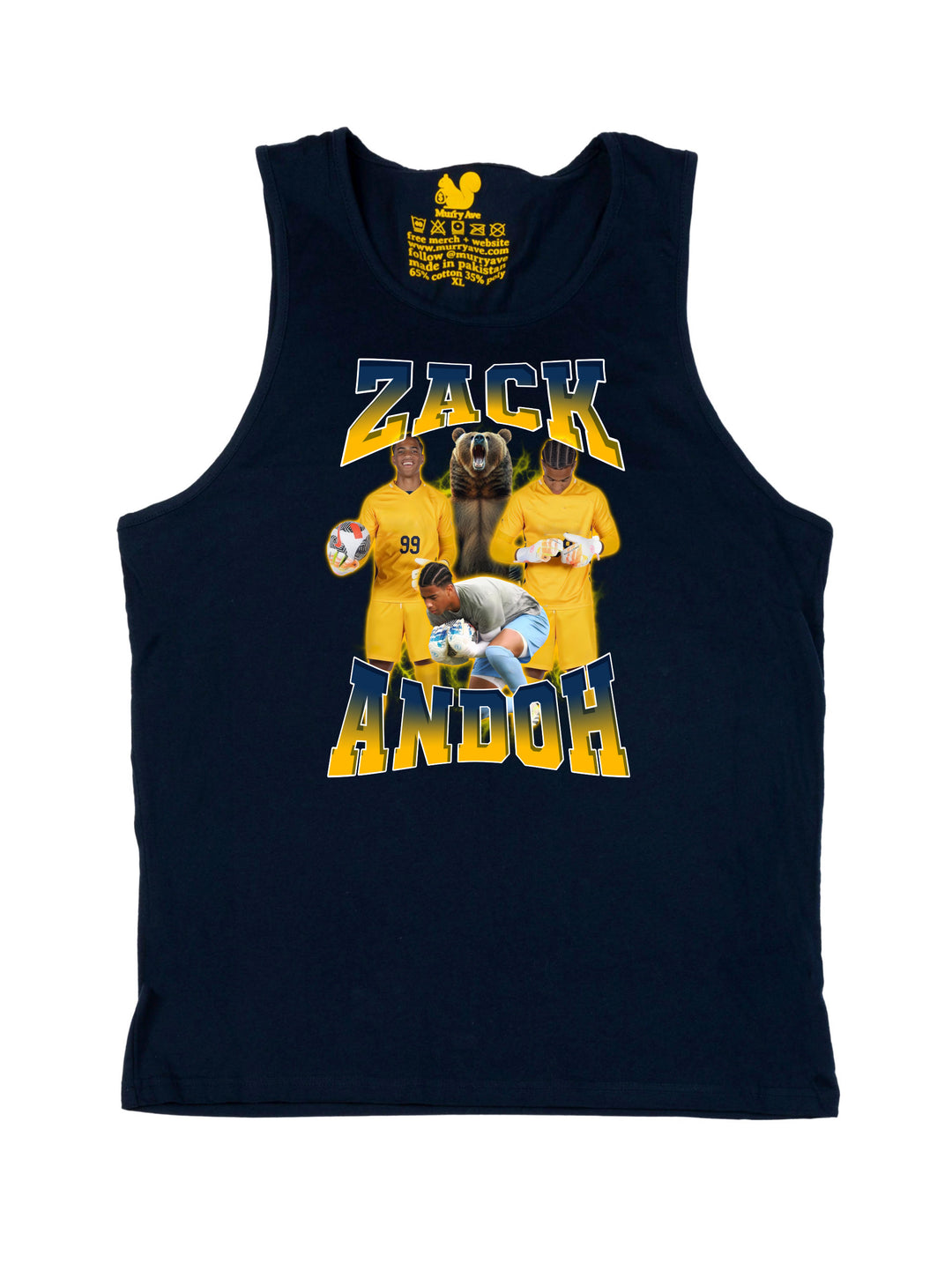 Zack Andoh Collage Tank Top