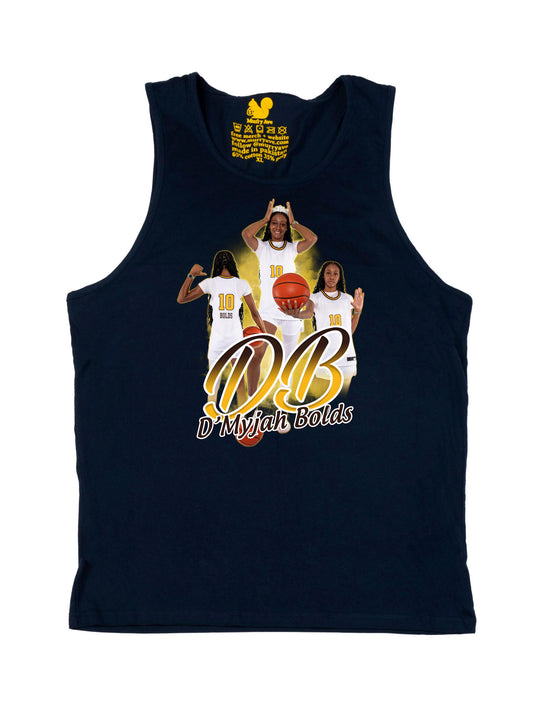 DMyjah Bolds Initials Tank Top