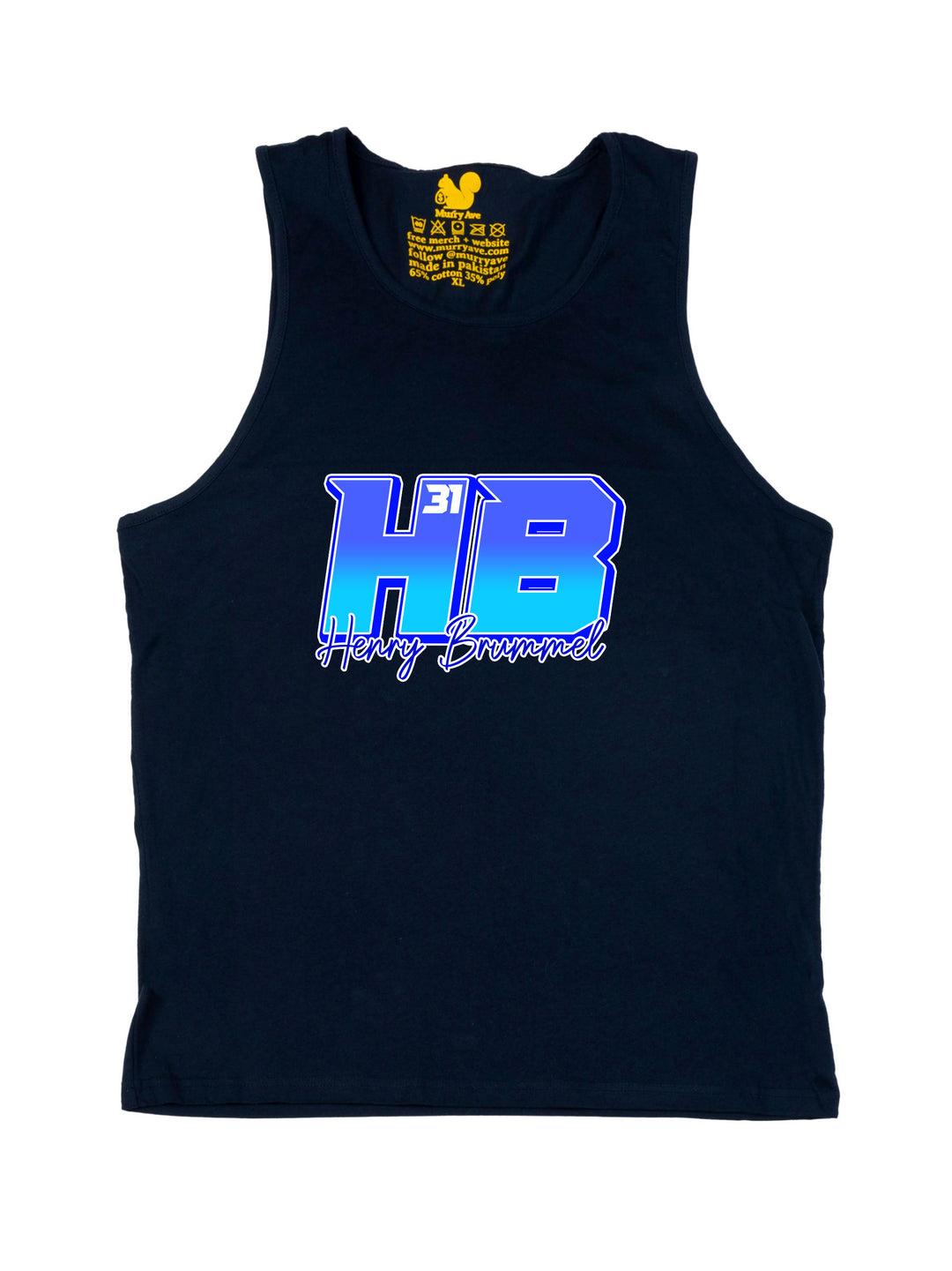 Henry Brummel Logo Tank Top