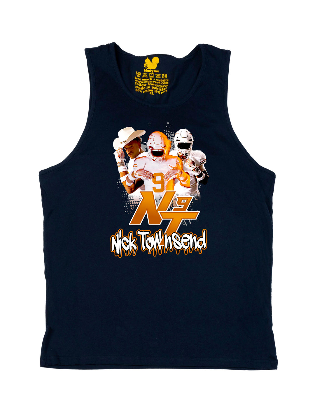 Nick Townsend Collage Tank Top
