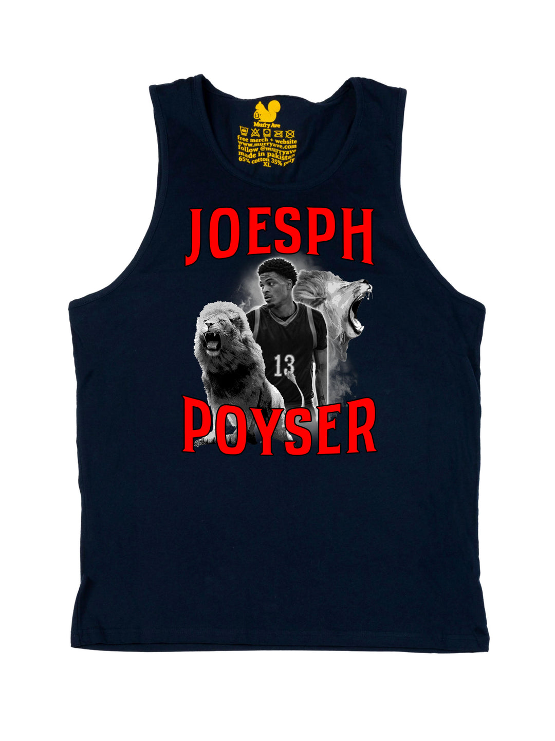 Joesph Poyser Collage Tank Top