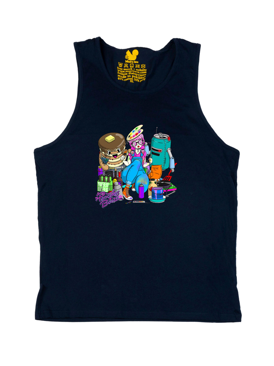 Pancakes and Booze  Tank Top